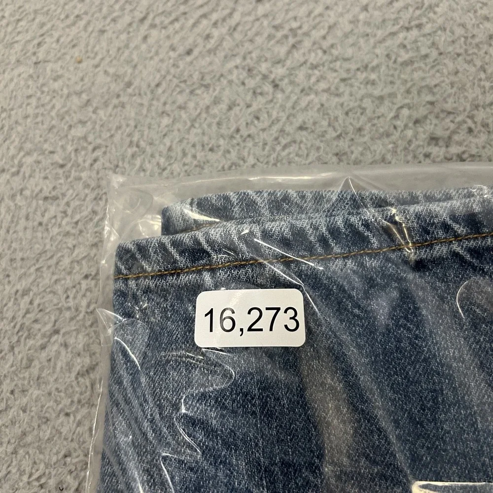 Levis Shorts Mens 33 Blue Denim 505 Regular Straight Bermuda 10